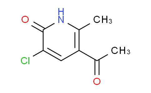 CAS No. 58405-00-8, 5-Acetyl-3-chloro-6-methylpyridin-2(1H)-one