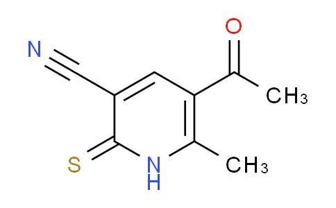 CAS No. 165283-95-4, 5-Acetyl-6-methyl-2-thioxo-1,2-dihydropyridine-3-carbonitrile