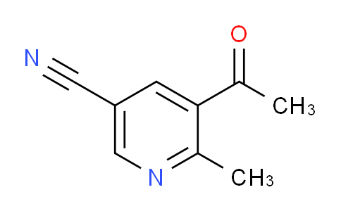 CAS No. 121348-16-1, 5-Acetyl-6-methylnicotinonitrile