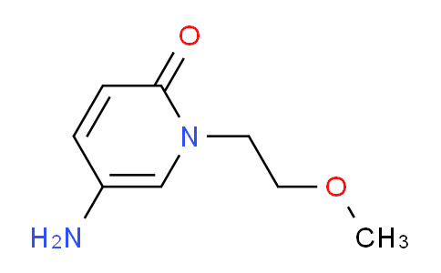 CAS No. 1016512-02-9, 5-Amino-1-(2-methoxyethyl)pyridin-2(1H)-one