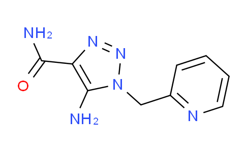 CAS No. 1033463-39-6, 5-Amino-1-(pyridin-2-ylmethyl)-1H-1,2,3-triazole-4-carboxamide