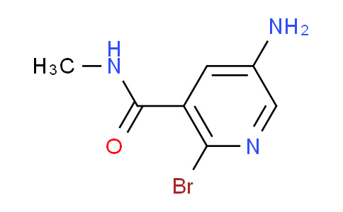 CAS No. 1706432-62-3, 5-Amino-2-bromo-N-methylnicotinamide