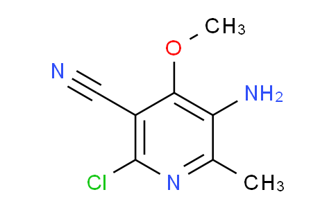 CAS No. 500341-70-8, 5-Amino-2-chloro-4-methoxy-6-methylnicotinonitrile
