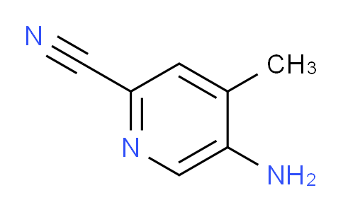 CAS No. 897733-08-3, 5-Amino-4-methylpicolinonitrile