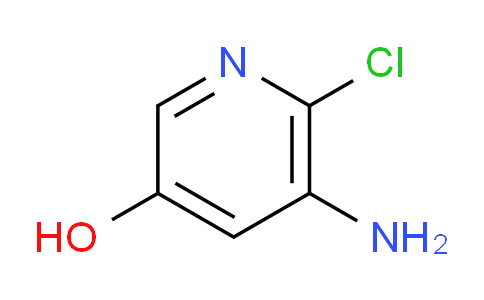 CAS No. 1211537-54-0, 5-Amino-6-chloropyridin-3-ol