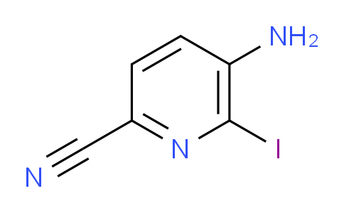 CAS No. 1150542-25-8, 5-Amino-6-iodopicolinonitrile