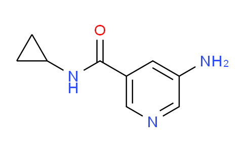 CAS No. 1539071-50-5, 5-Amino-N-cyclopropylnicotinamide