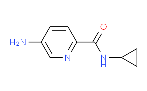CAS No. 1206592-83-7, 5-Amino-N-cyclopropylpyridine-2-carboxamide