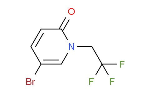 CAS No. 1114563-10-8, 5-Bromo-1-(2,2,2-trifluoroethyl)pyridin-2(1H)-one