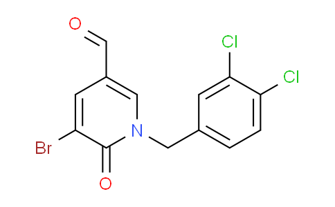 CAS No. 952183-67-4, 5-Bromo-1-(3,4-dichlorobenzyl)-6-oxo-1,6-dihydropyridine-3-carbaldehyde