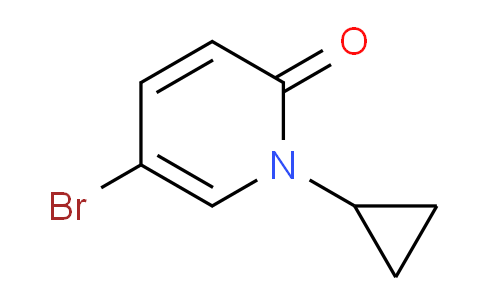 CAS No. 1193334-67-6, 5-Bromo-1-cyclopropylpyridin-2(1H)-one