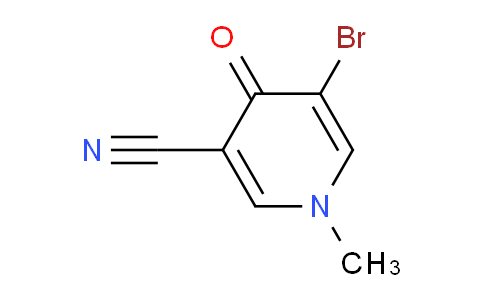 CAS No. 1708168-15-3, 5-Bromo-1-methyl-4-oxo-1,4-dihydropyridine-3-carbonitrile