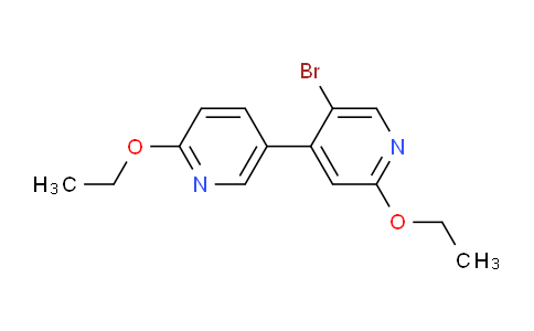 CAS No. 871269-04-4, 5-Bromo-2,2'-diethoxy-4,5'-bipyridine
