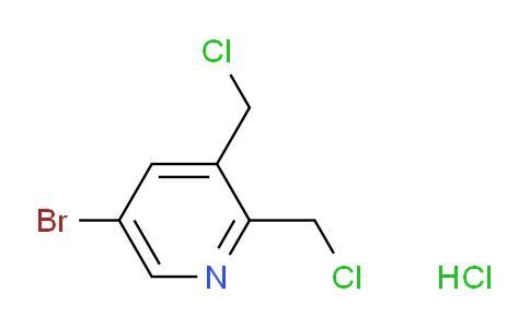 CAS No. 1956309-90-2, 5-Bromo-2,3-bis(chloromethyl)pyridine hydrochloride