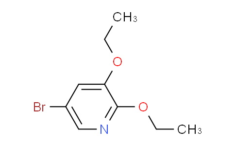 CAS No. 1241752-35-1, 5-Bromo-2,3-diethoxypyridine