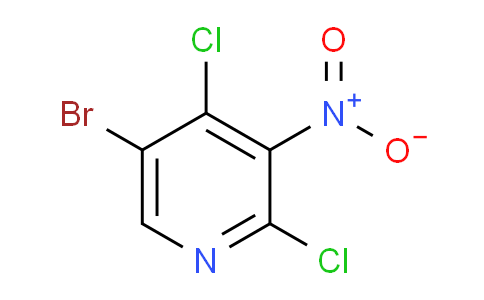 CAS No. 856850-68-5, 5-Bromo-2,4-dichloro-3-nitropyridine