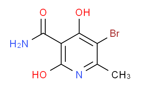 CAS No. 1427021-09-7, 5-Bromo-2,4-dihydroxy-6-methylnicotinamide