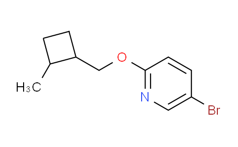CAS No. 1708170-06-2, 5-Bromo-2-((2-methylcyclobutyl)methoxy)pyridine