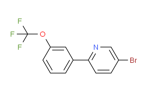 CAS No. 1449578-59-9, 5-Bromo-2-(3-(trifluoromethoxy)phenyl)pyridine