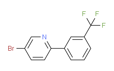 CAS No. 1215073-37-2, 5-Bromo-2-(3-(trifluoromethyl)phenyl)pyridine