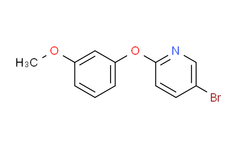 CAS No. 1249147-55-4, 5-Bromo-2-(3-methoxyphenoxy)pyridine