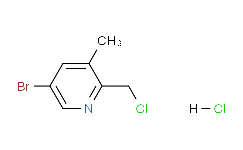 CAS No. 1951444-92-0, 5-Bromo-2-(chloromethyl)-3-methylpyridine hydrochloride