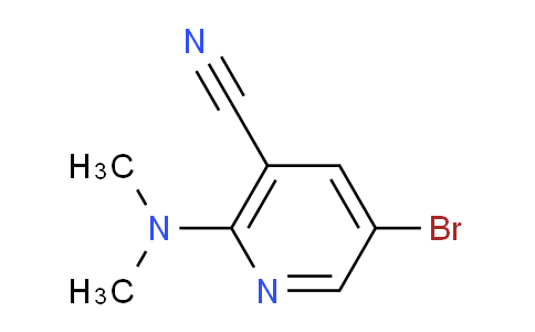 CAS No. 1346537-10-7, 5-Bromo-2-(dimethylamino)nicotinonitrile