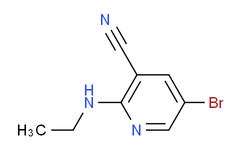 CAS No. 1346541-88-5, 5-Bromo-2-(ethylamino)nicotinonitrile
