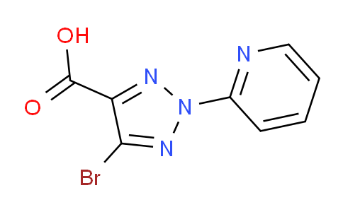 CAS No. 1707576-44-0, 5-Bromo-2-(pyridin-2-yl)-2H-1,2,3-triazole-4-carboxylic acid