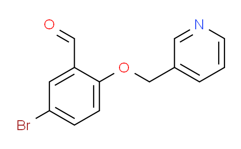 CAS No. 892873-56-2, 5-Bromo-2-(pyridin-3-ylmethoxy)benzaldehyde