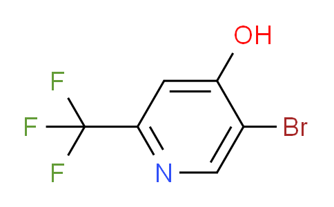 CAS No. 1196156-74-7, 5-Bromo-2-(trifluoromethyl)pyridin-4-ol