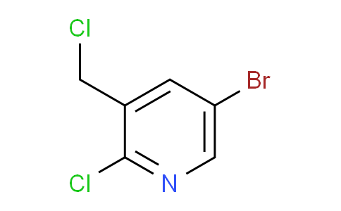 CAS No. 1017782-64-7, 5-Bromo-2-chloro-3-(chloromethyl)pyridine