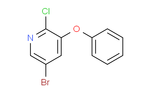 CAS No. 1335055-91-8, 5-Bromo-2-chloro-3-phenoxypyridine