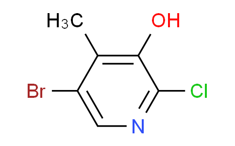 CAS No. 1211530-16-3, 5-Bromo-2-chloro-4-methylpyridin-3-ol