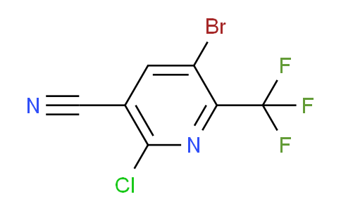 CAS No. 1785526-81-9, 5-Bromo-2-chloro-6-(trifluoromethyl)nicotinonitrile