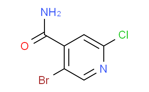 CAS No. 1242268-03-6, 5-Bromo-2-chloroisonicotinamide