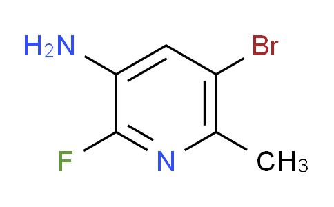 CAS No. 1269293-09-5, 5-Bromo-2-fluoro-6-methylpyridin-3-amine