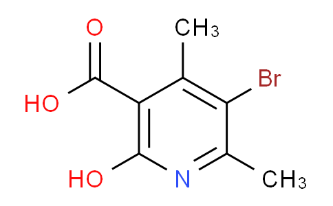 CAS No. 339366-43-7, 5-Bromo-2-hydroxy-4,6-dimethylnicotinic acid