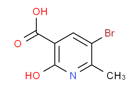 CAS No. 503437-35-2, 5-Bromo-2-hydroxy-6-methylnicotinic acid