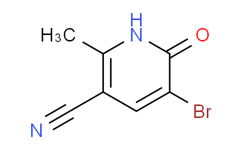 CAS No. 1443288-95-6, 5-Bromo-2-methyl-6-oxo-1,6-dihydropyridine-3-carbonitrile