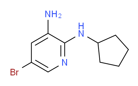 CAS No. 1216000-02-0, 5-Bromo-2-N-cyclopentylpyridine-2,3-diamine