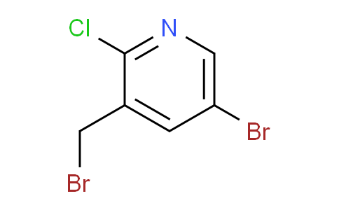 CAS No. 1227574-56-2, 5-Bromo-3-(bromomethyl)-2-chloropyridine