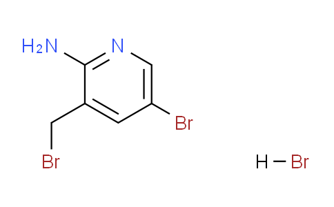 CAS No. 335033-38-0, 5-Bromo-3-(bromomethyl)pyridin-2-amine hydrobromide