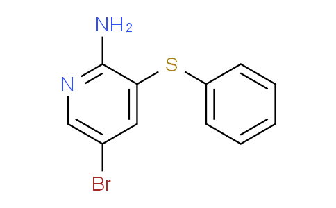 CAS No. 953045-27-7, 5-Bromo-3-(phenylthio)pyridin-2-amine