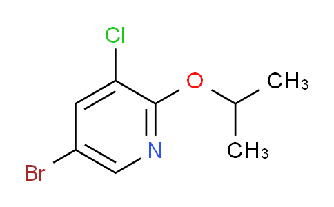 CAS No. 1211531-67-7, 5-Bromo-3-chloro-2-isopropoxypyridine