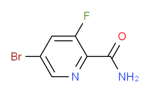 CAS No. 669066-90-4, 5-Bromo-3-fluoropicolinamide