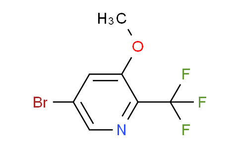 CAS No. 944805-61-2, 5-Bromo-3-methoxy-2-(trifluoromethyl)pyridine