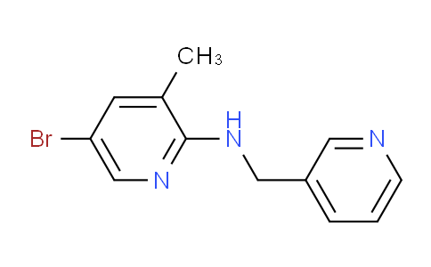 CAS No. 1219976-57-4, 5-Bromo-3-methyl-N-(pyridin-3-ylmethyl)pyridin-2-amine