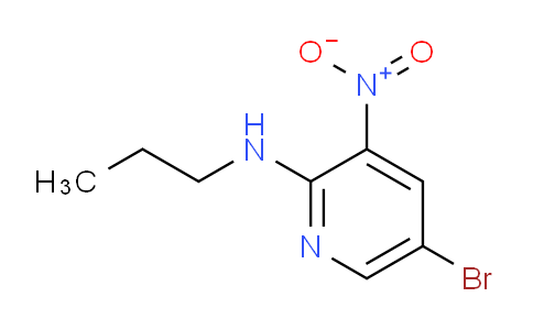 CAS No. 1033202-50-4, 5-Bromo-3-nitro-N-propylpyridin-2-amine