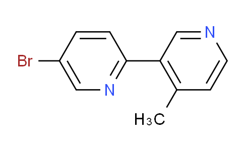 CAS No. 1187165-97-4, 5-Bromo-4'-methyl-2,3'-bipyridine